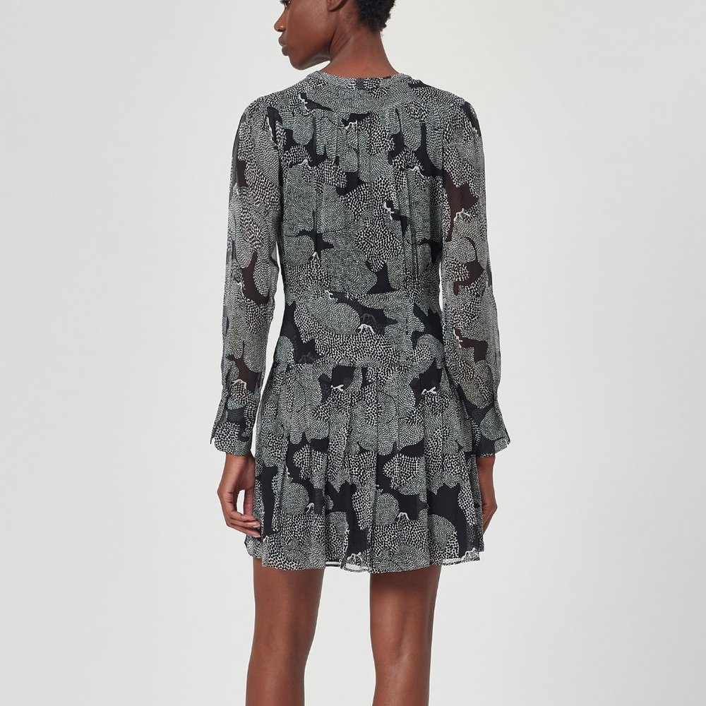 Long Sleeve Silk Dress from Equipment - Picture 4 of 10